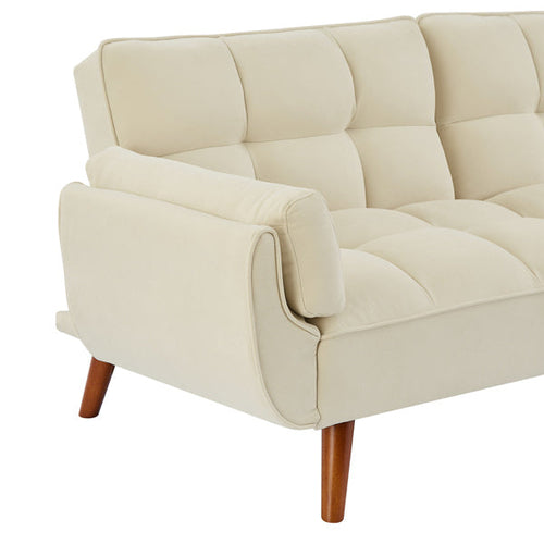 LuneluX – Adjustable Linen Sofa Chair (Beige)