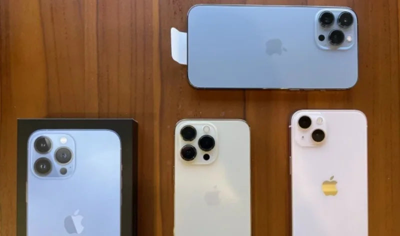 Original Apple iPhone 13 Dual Sim 2Sim 128GB 256GB ROM 6.1" Retina OLED A15 Face ID NFC Unlocked iPhone13 5G 95% New Smart Phone