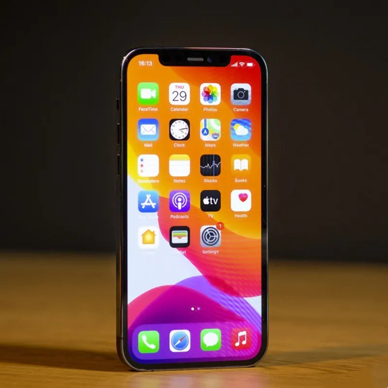 Apple iPhone 12 Pro Max / 13 Pro Max 128/256/512GB ROM Original 6.7" Retina OLED RAM 6GB Face ID NFC Unlocked 5G Mobile Phones