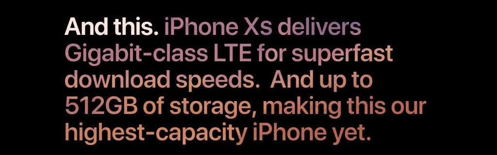 Apple iPhone XS 5.8"/XS MAX 6.5“RAM 4GB ROM 64GB/256GB/512GB Smartphone Hexa Core IOS A12 Bionic NFC LTE 4G Unlocked Used Phone