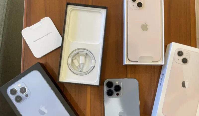 Original Apple iPhone 13 Dual Sim 2Sim 128GB 256GB ROM 6.1" Retina OLED A15 Face ID NFC Unlocked iPhone13 5G 95% New Smart Phone