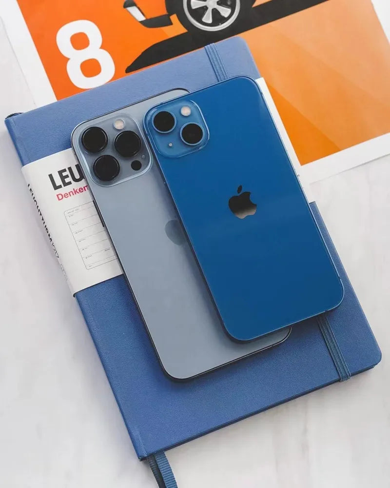 Apple iPhone 13 Pro Max 128/256/512GB/1TB ROM 6.7" Genuine Retina OLED 6GB RAM Unlocked A15 IOS Face ID NFC 98% New Mobile Phone