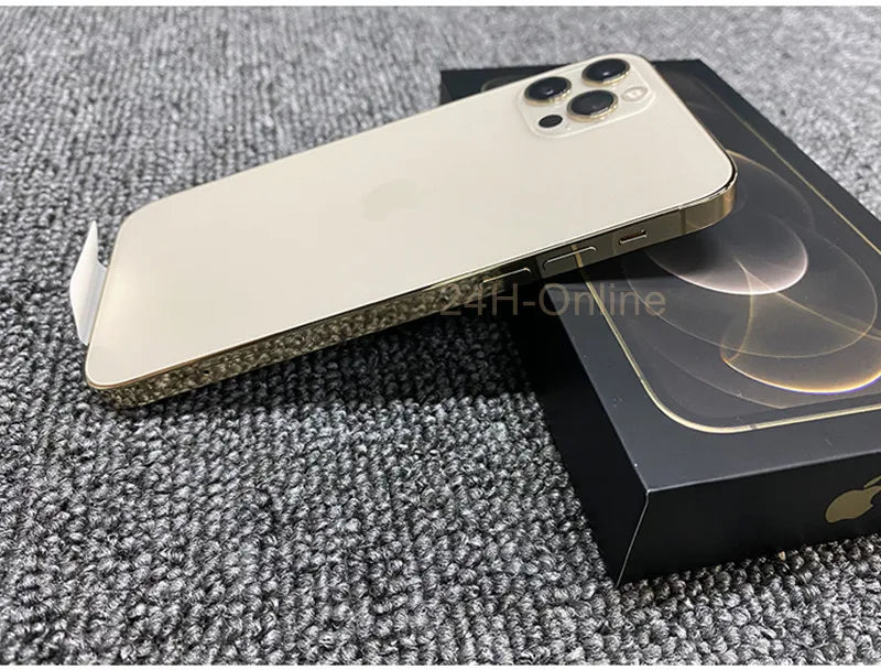 Apple iPhone 12 Pro Max / 13 Pro Max 128/256/512GB ROM Original 6.7" Retina OLED RAM 6GB Face ID NFC Unlocked 5G Mobile Phones