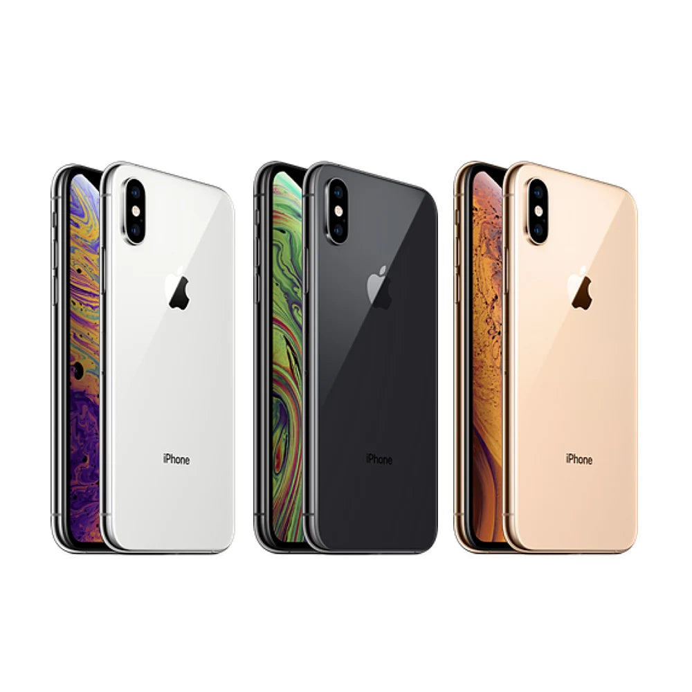 Apple iPhone XS 5.8"/XS MAX 6.5“RAM 4GB ROM 64GB/256GB/512GB Smartphone Hexa Core IOS A12 Bionic NFC LTE 4G Unlocked Used Phone
