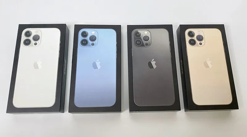 Apple iPhone 13 Pro Max 128/256/512GB/1TB ROM 6.7" Genuine Retina OLED 6GB RAM Unlocked A15 IOS Face ID NFC 98% New Mobile Phone