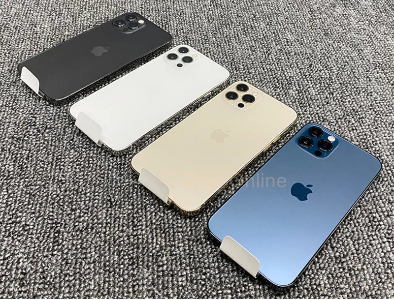 Genuine Apple iPhone 12 Pro 12pro 128/256/512GB ROM 6.1" Original OLED RAM 6GB A14 Bionic IOS Face ID NFC Unlocked 5G 98% New