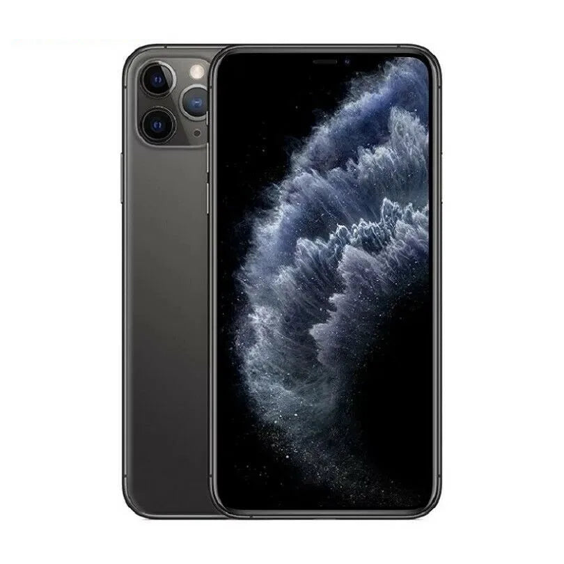 Apple iPhone 11 Pro Max ProMax 64GB 256GB 6.5" Genuine Super Retina XDR OLED Face ID A13 Bion 4G 98% New Phone 20W Fast Charger