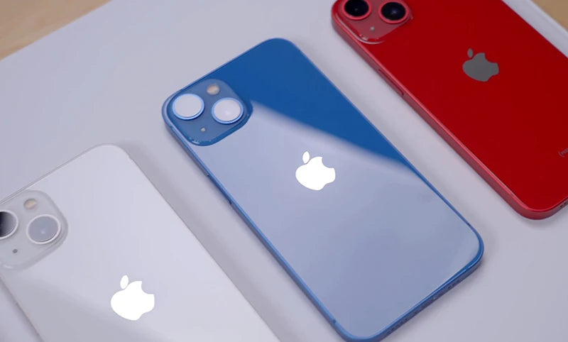 Original Apple iPhone 13 Dual Sim 2Sim 128GB 256GB ROM 6.1" Retina OLED A15 Face ID NFC Unlocked iPhone13 5G 95% New Smart Phone