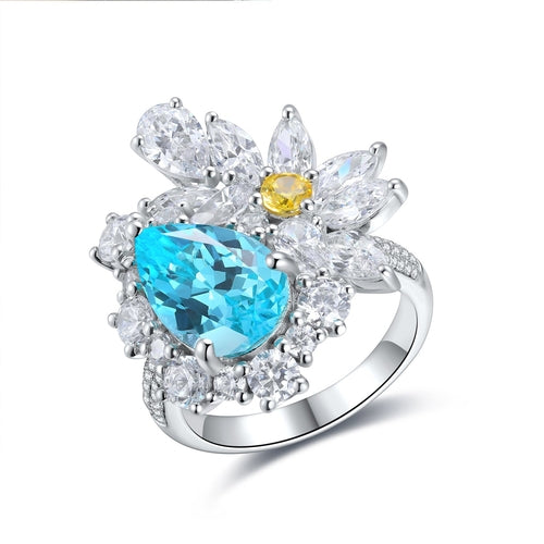 Cultivate Paraiba Diamond Ring
