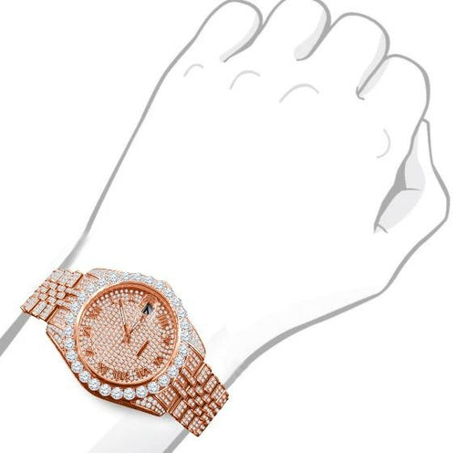 METEORITE STONED WATCH