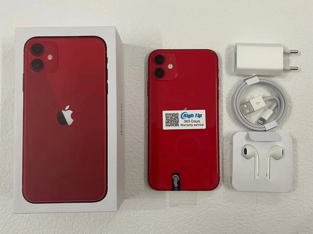 Apple iphone 11 Unlocked Original Used Cell phones 6.1" Liquid Retina Display 64/128/256GB LTE Mobile Phones Dual Camera A13