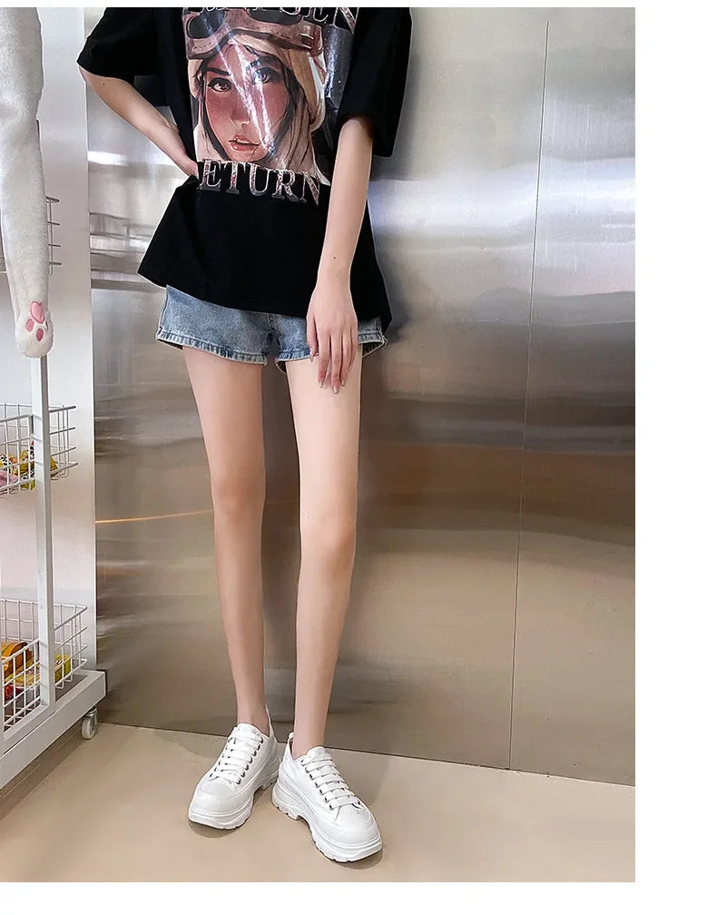 Women/Man Boots  New Thick Soled Canvas Shoes Couple's Casual Shoes Height Increasing Comfort Non Slip Outdoor Boots