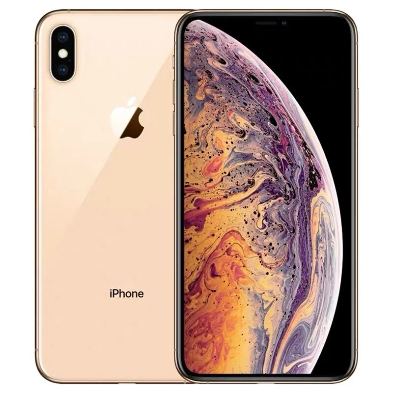Apple iPhone XS 5.8"/XS MAX 6.5“RAM 4GB ROM 64GB/256GB/512GB Smartphone Hexa Core IOS A12 Bionic NFC LTE 4G Unlocked Used Phone