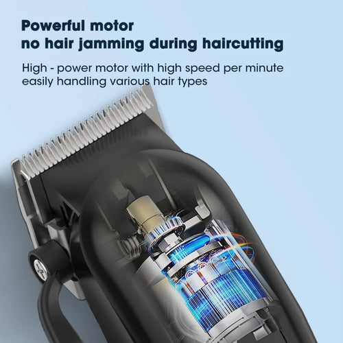 3-in-1 Hair Cleaning Set Intelligent Digital Hair Clipper Home Oil