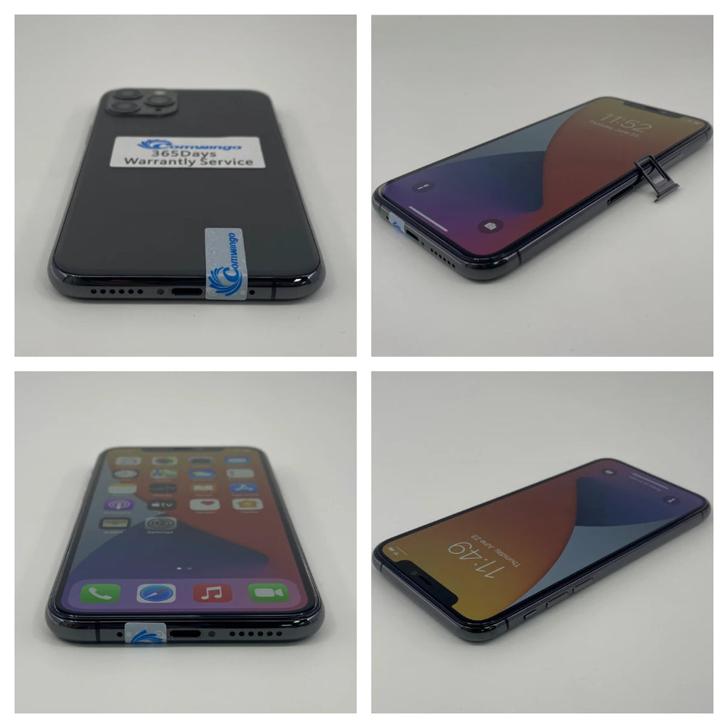 Original unlocked Apple iPhone11 Pro 64GB/256GB single card 12MP camera 5.8 inch screen IOS smartphone LTE iphone11pro  phone