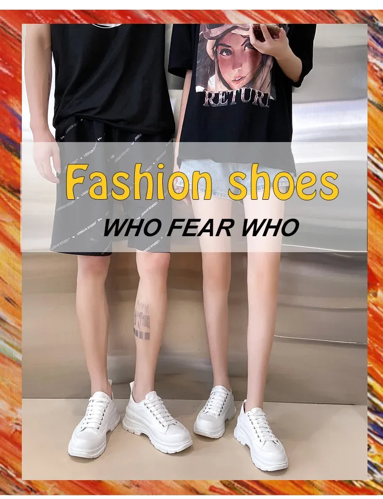 Women/Man Boots  New Thick Soled Canvas Shoes Couple's Casual Shoes Height Increasing Comfort Non Slip Outdoor Boots