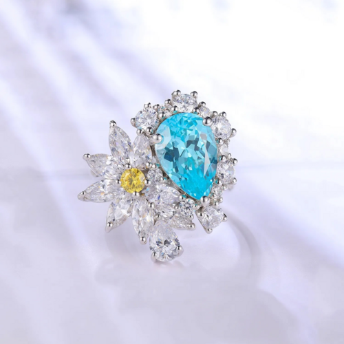 Cultivate Paraiba Diamond Ring