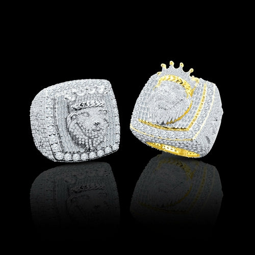 COUGAR STERLING SILVER RING